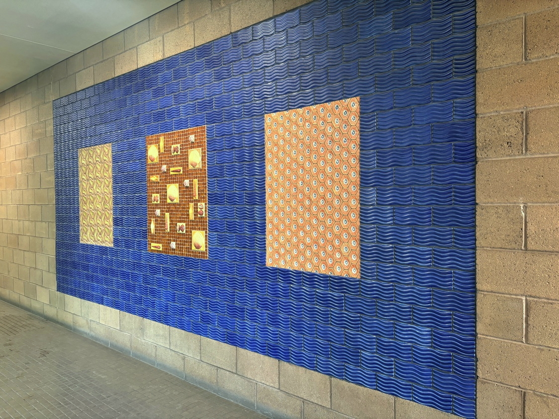 Ceramic tile coral